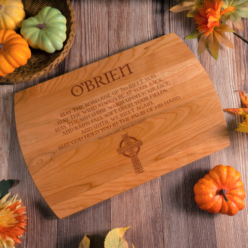 Irish Blessing | Personalized Engraved Cutting Board